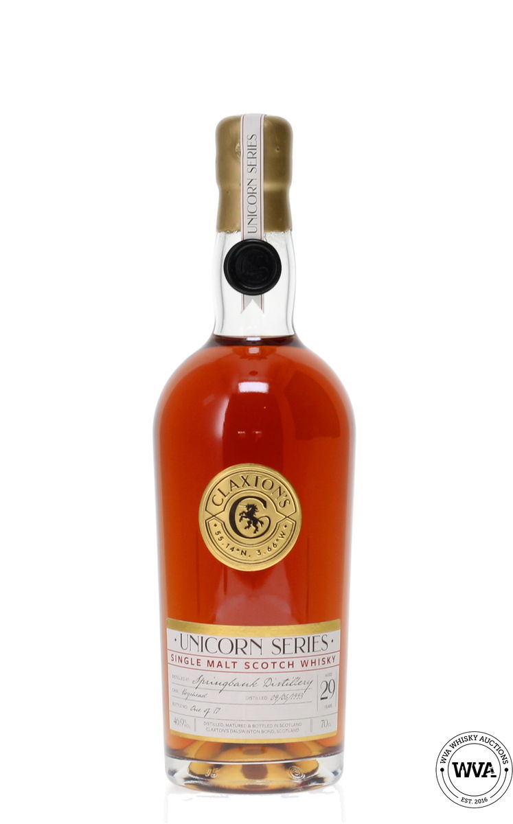 SPRINGBANK 29 YEAR OLD - UNICORN SERIES RELEASE 2 