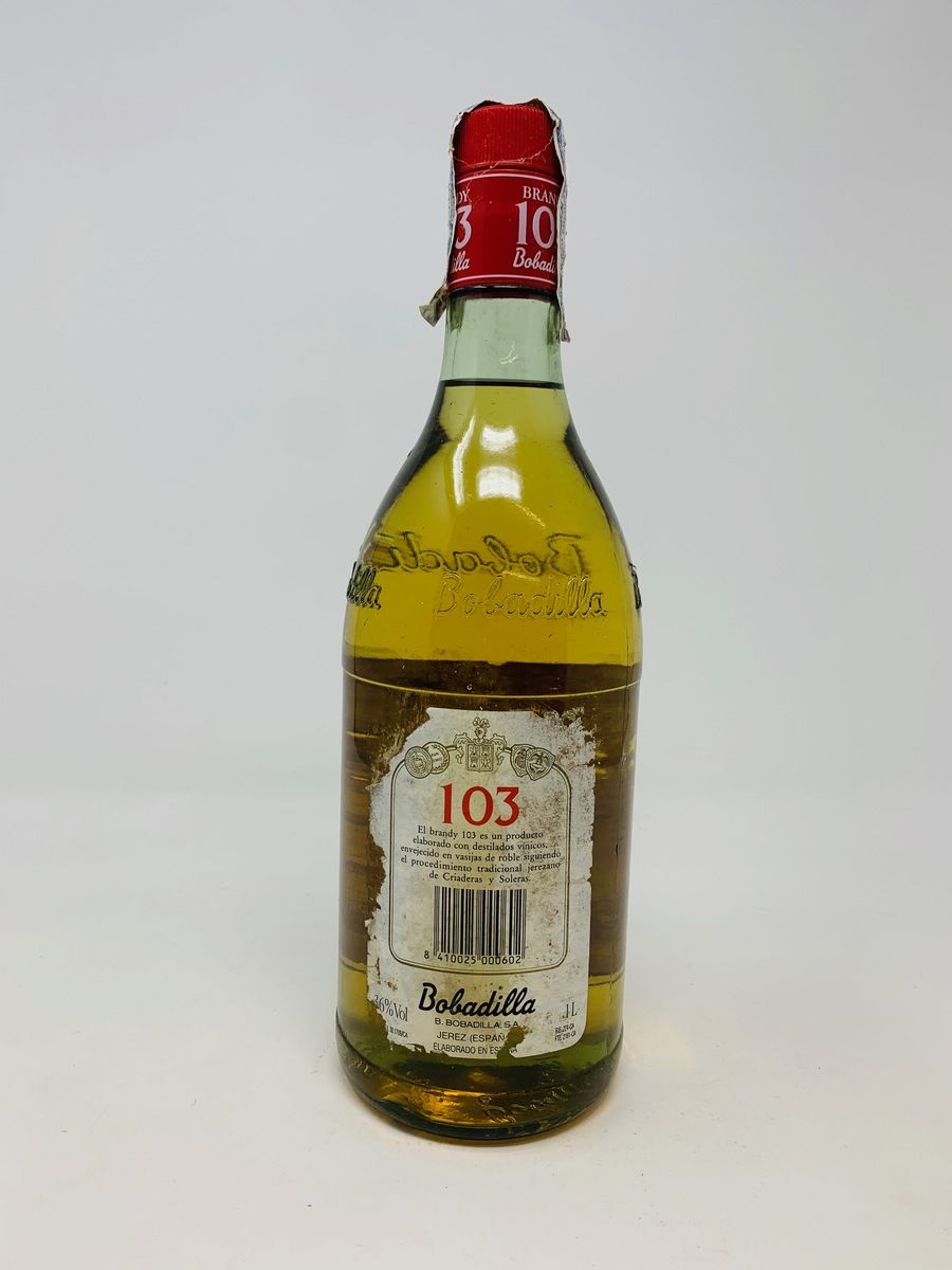 BRANDY DE JEREZ SOLERA 103 BOBADILLA