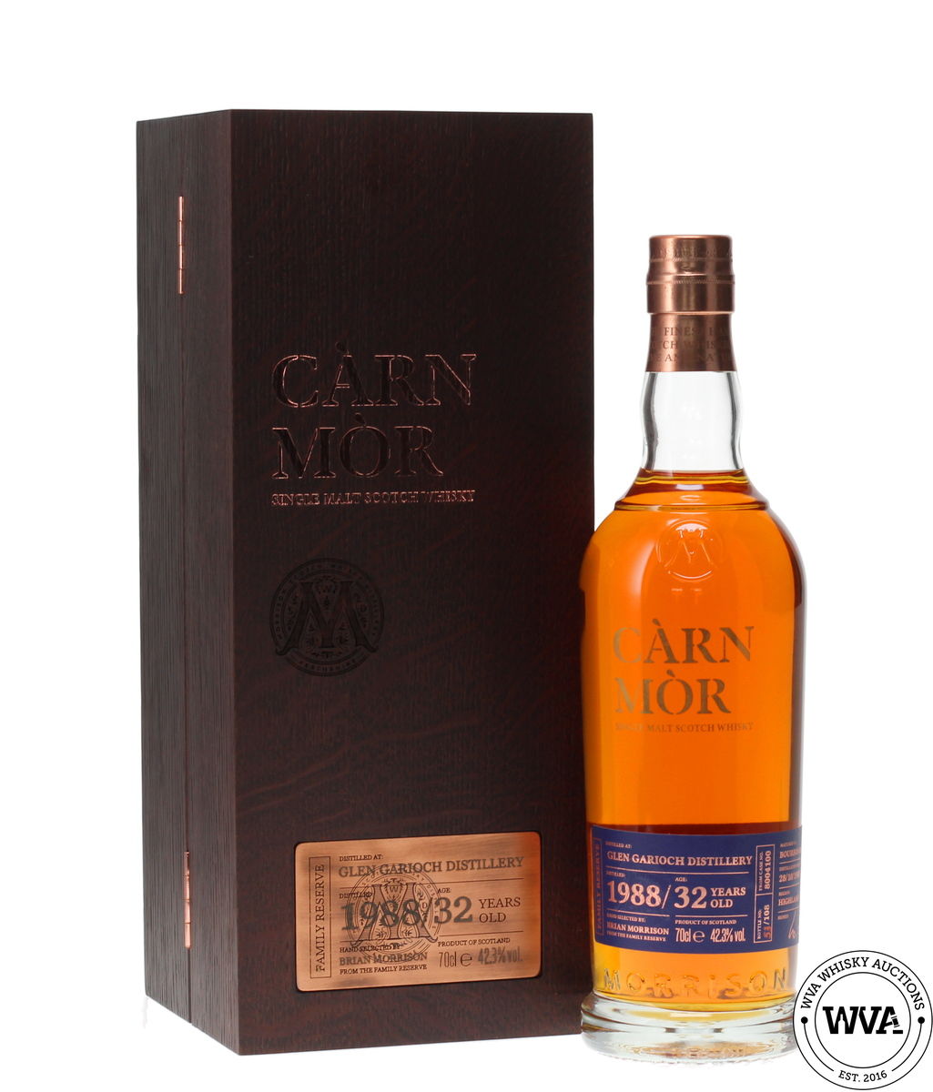 GLEN GARIOCH 32 YEAR OLD 1988 #8004100 - FAMILY RESERVE CARN MOR