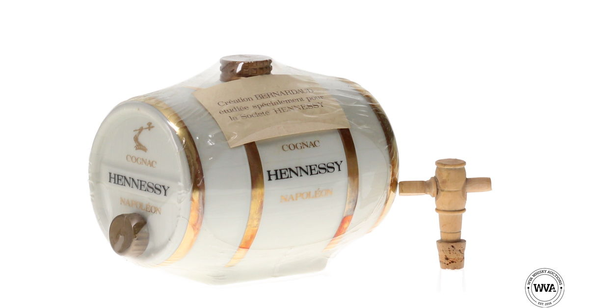 HENNESSY NAPOLEON COGNAC - BERNARDAUD BARREL DECANTER 68CL