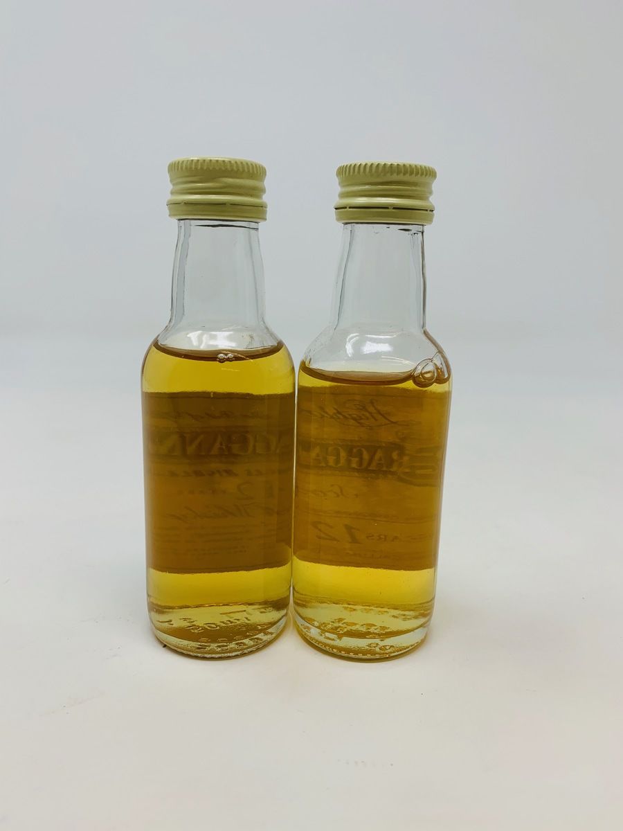 2 X CRAGGANMORE 12 YEAR OLD MINIATURES