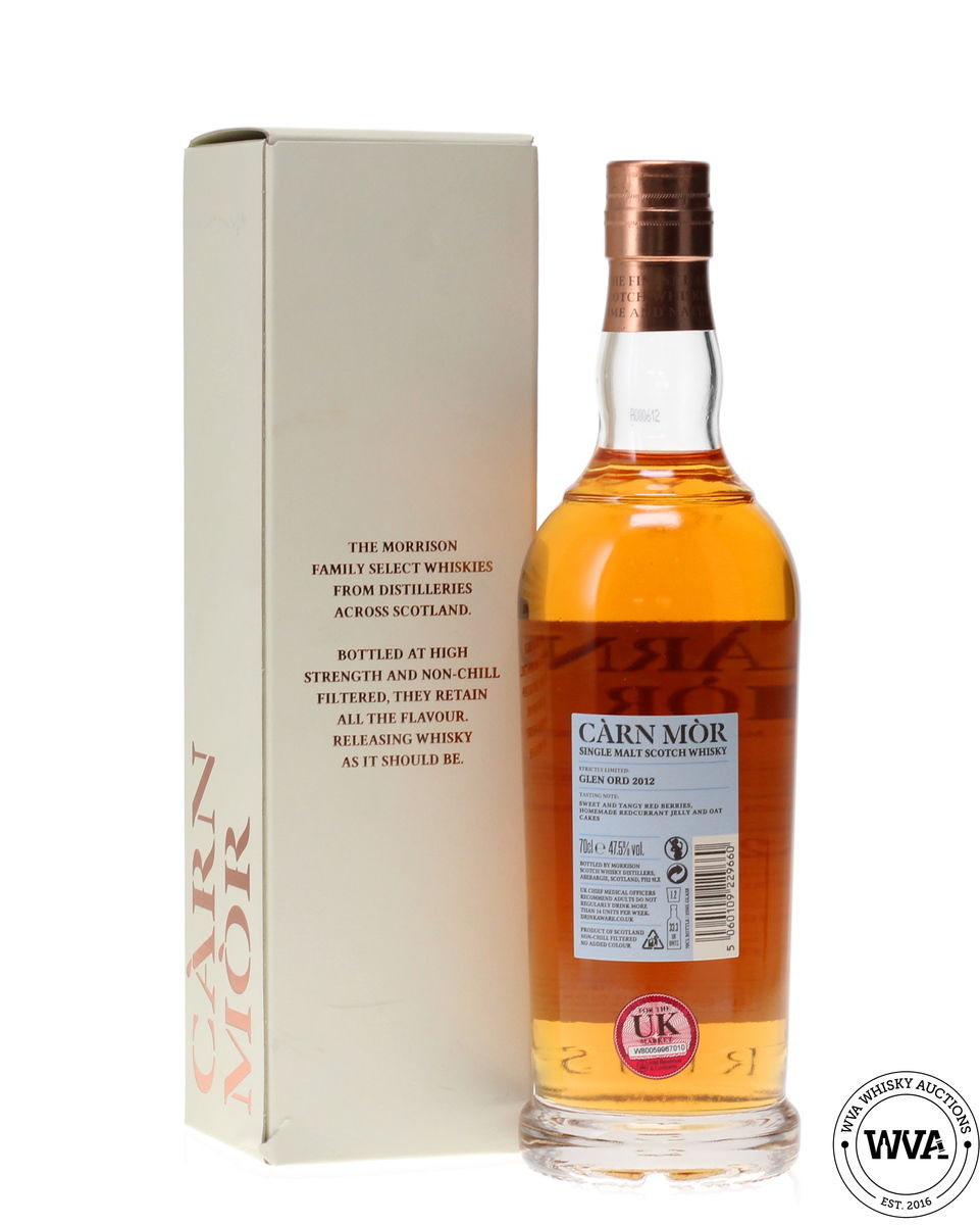 GLEN ORD 9 YEAR OLD 2012 CARN MOR STRICTLY LIMITED