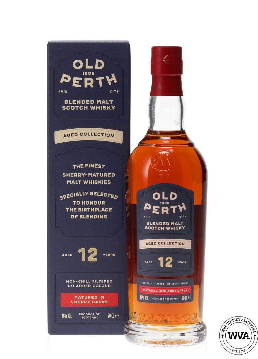 OLD PERTH 12 YEAR OLD BLENDED MALT SCOTCH WHISKY