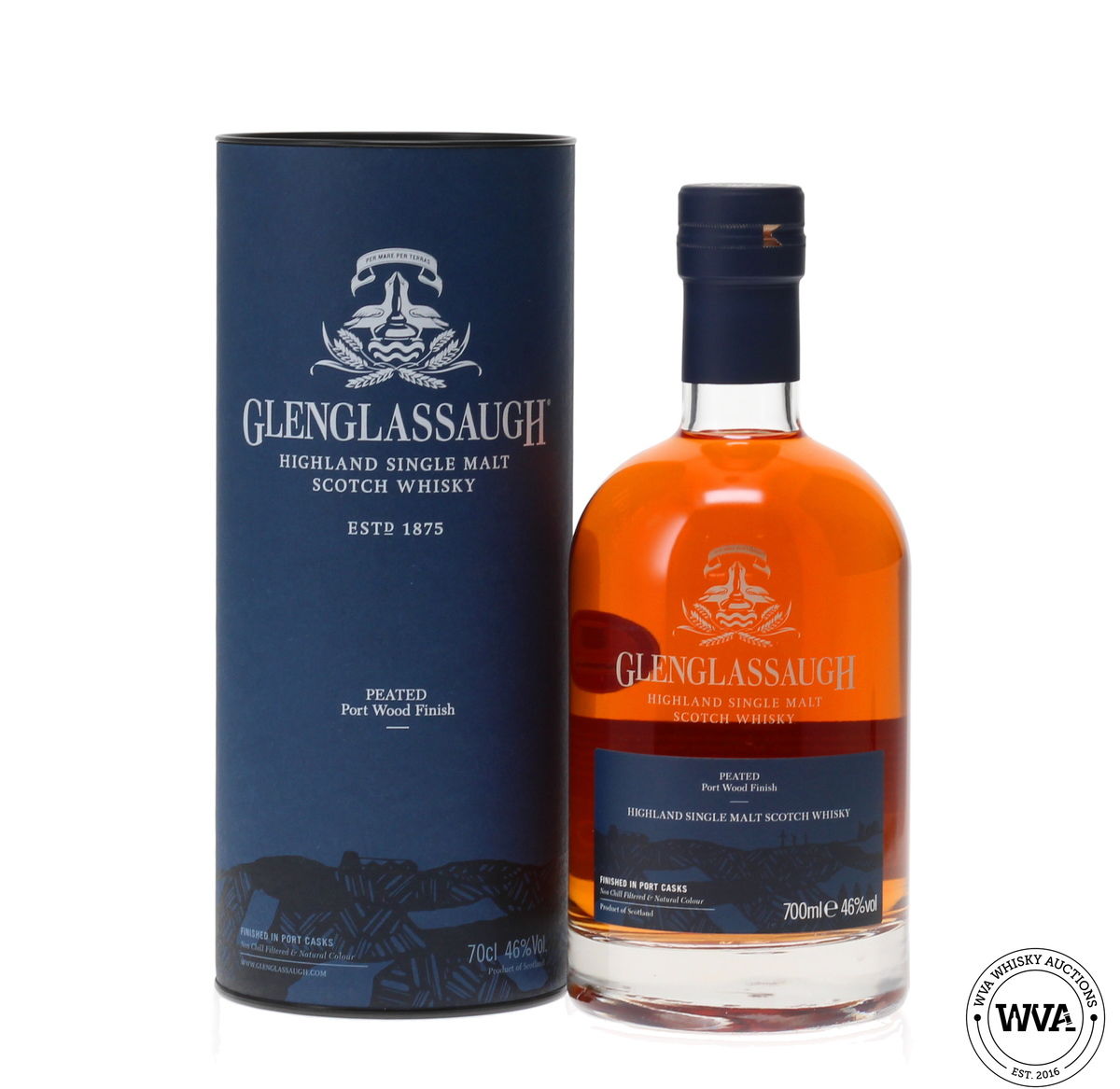 GLENGLASSAUGH PEATED PORT WOOD FINSIH