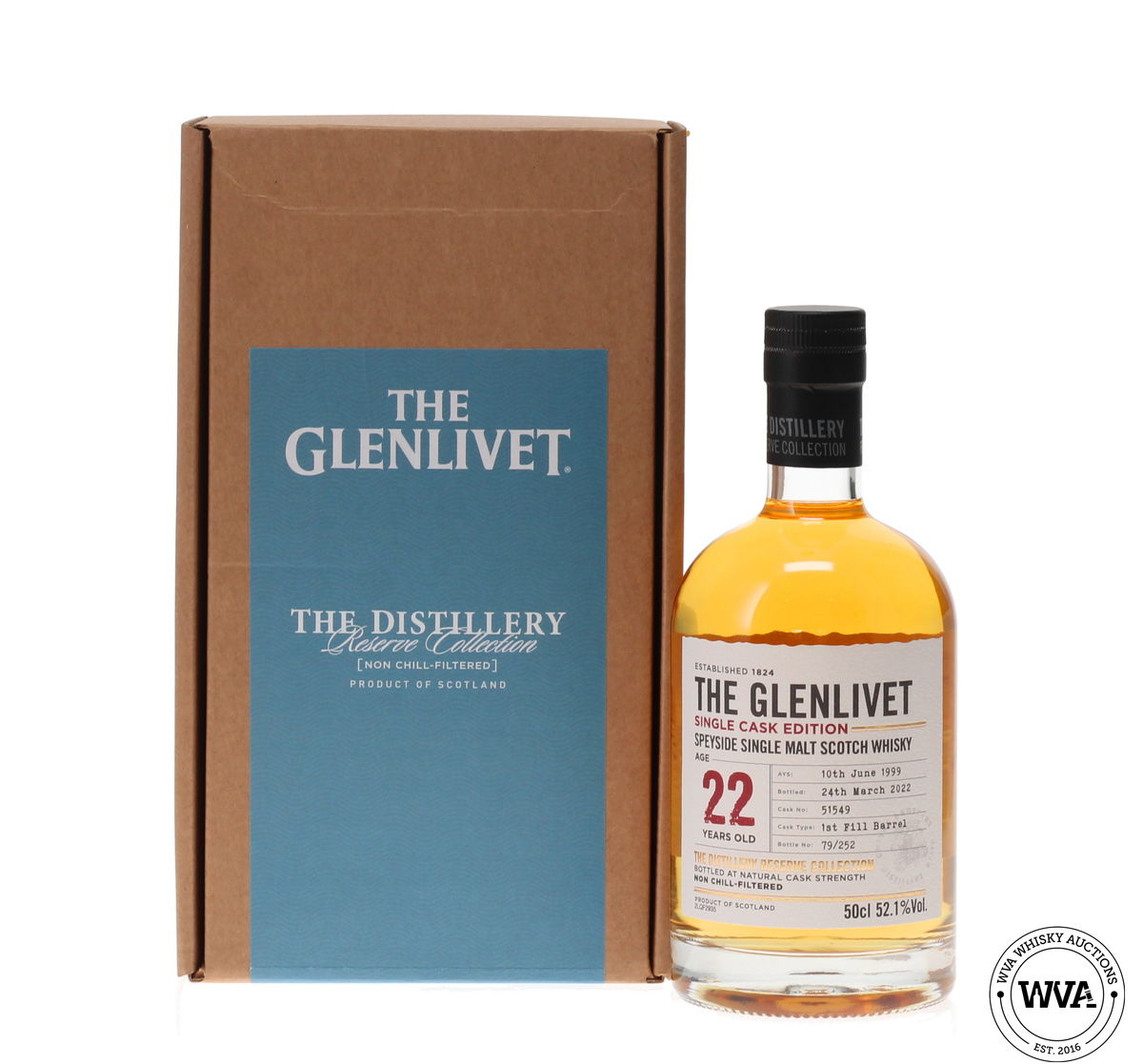 GLENLIVET 22years Reserve collection 空瓶 22年 食品・飲料・酒 GLENLIVET 22years Reserve collection 空瓶