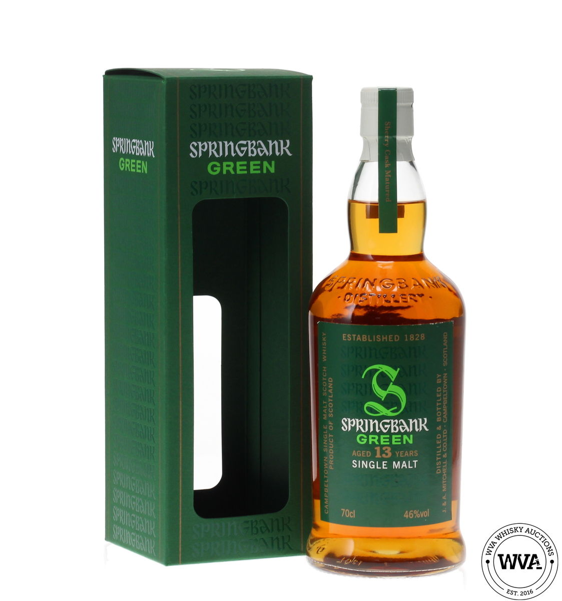 SPRINGBANK GREEN 13 YEAR OLD 2015 - SHERRY CASK