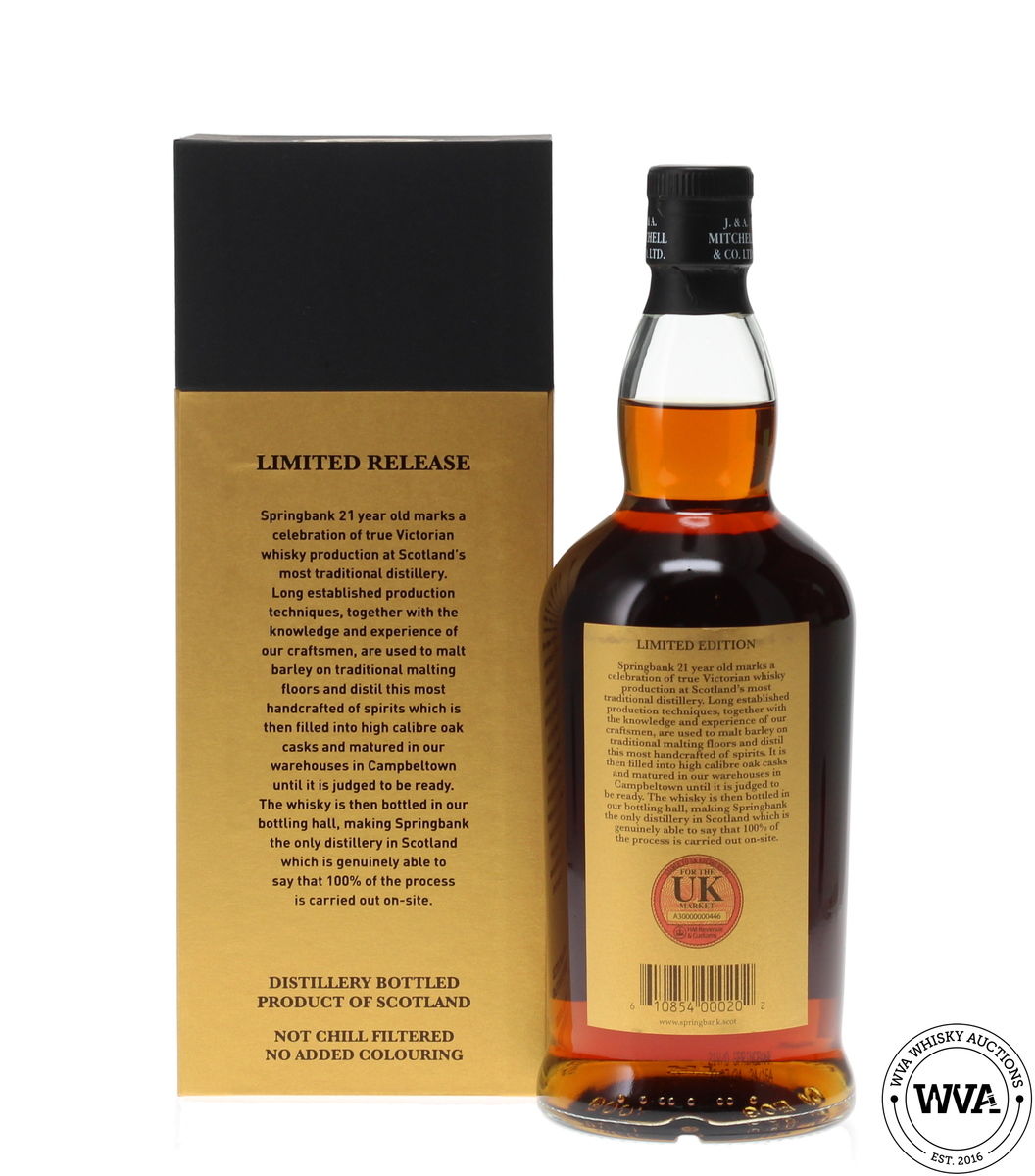 SPRINGBANK 21 YEAR OLD (2024)