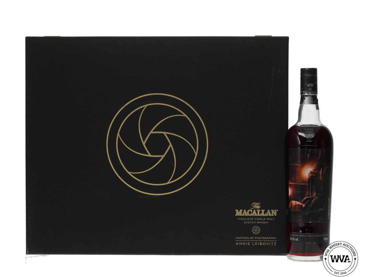 MACALLAN 1995 ANNIE LEIBOVITZ MASTERS OF PHOTOGRAPHY 'THE LIBRARY' #14007