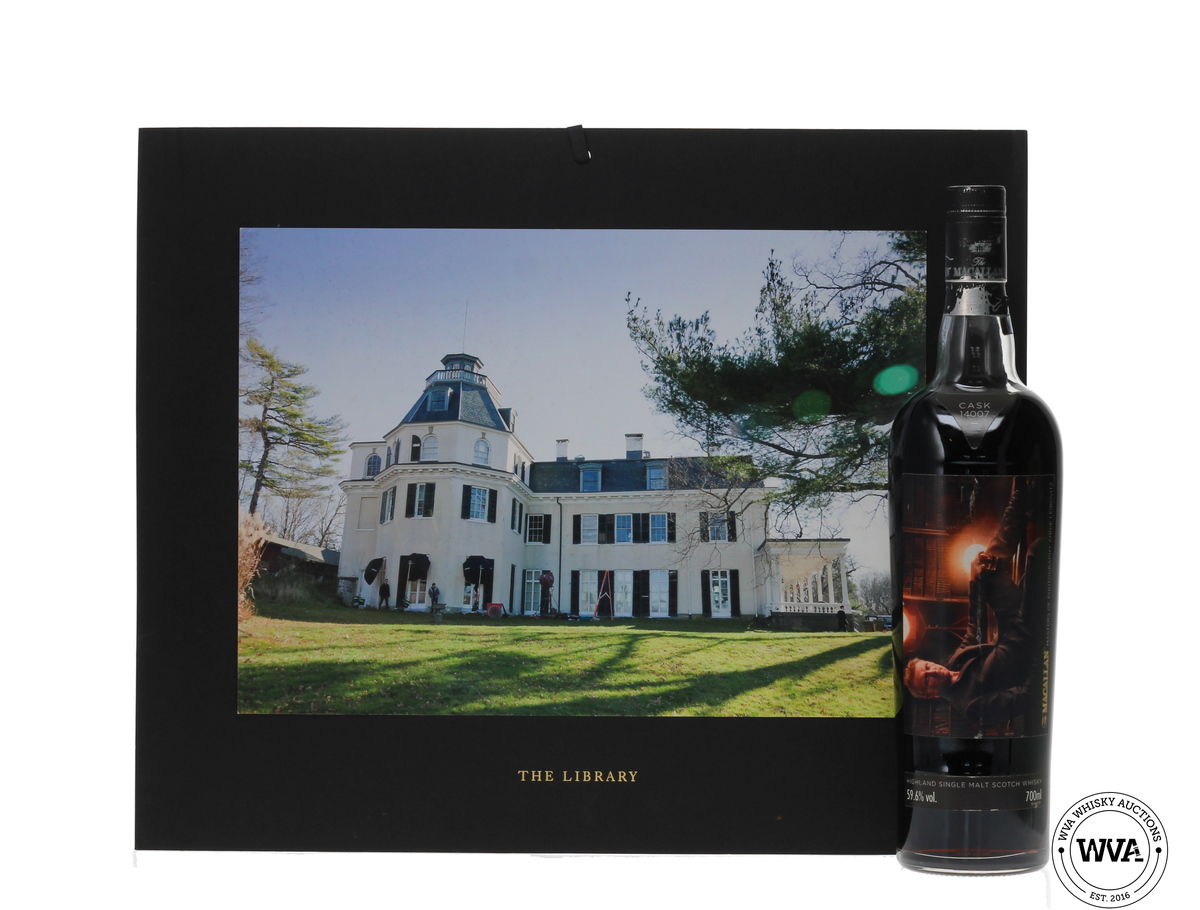 MACALLAN 1995 ANNIE LEIBOVITZ MASTERS OF PHOTOGRAPHY 'THE LIBRARY' #14007
