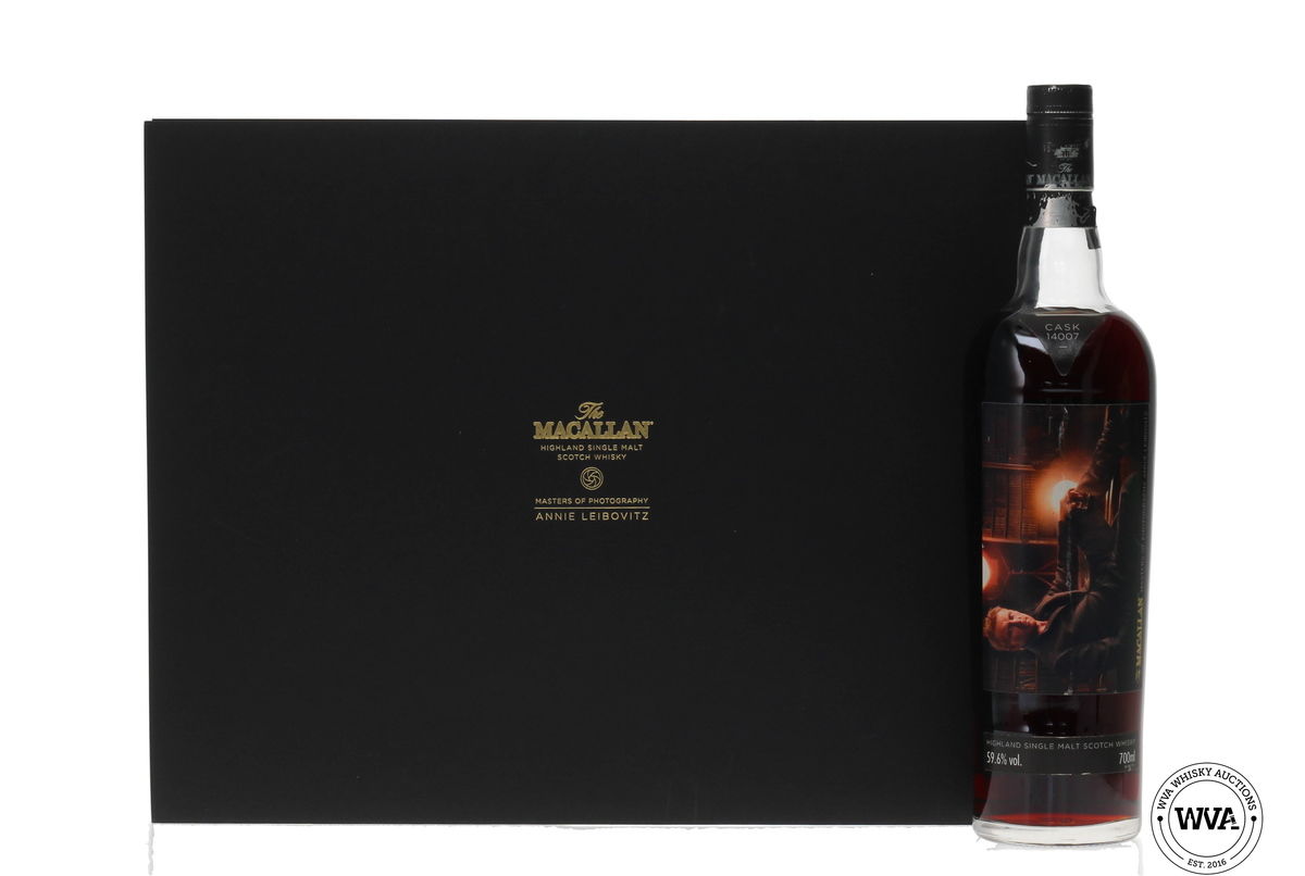 MACALLAN 1995 ANNIE LEIBOVITZ MASTERS OF PHOTOGRAPHY 'THE LIBRARY' #14007