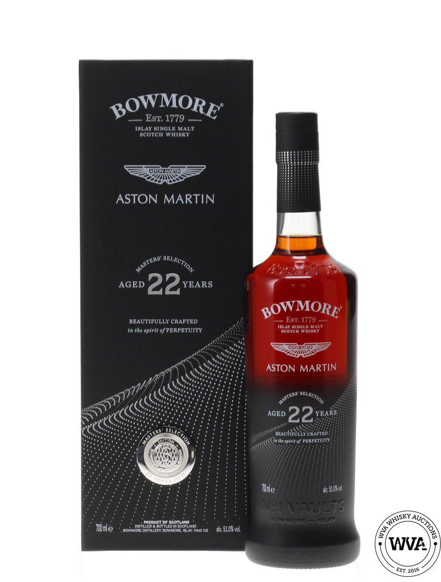 BOWMORE 22 YEAR OLD  - ASTON MARTIN MASTERS SELECTION -  EDITION NO.3