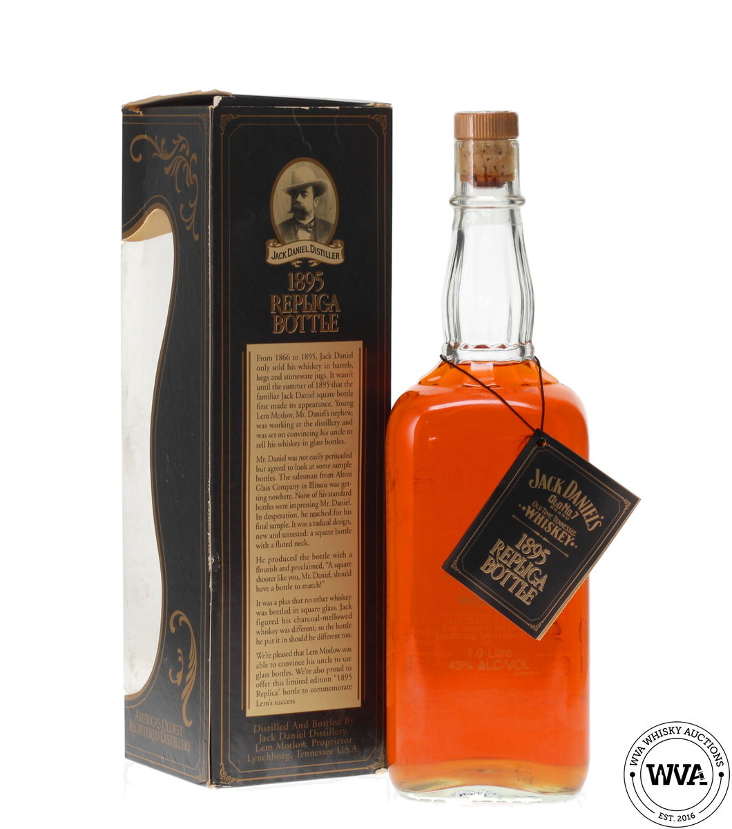 JACK DANIELS - 1895 REPLICA BOTTLE