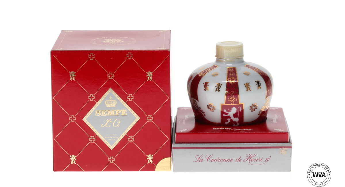 SEMPE X.O ARMAGNAC CROWN DECANTER MINIATURE