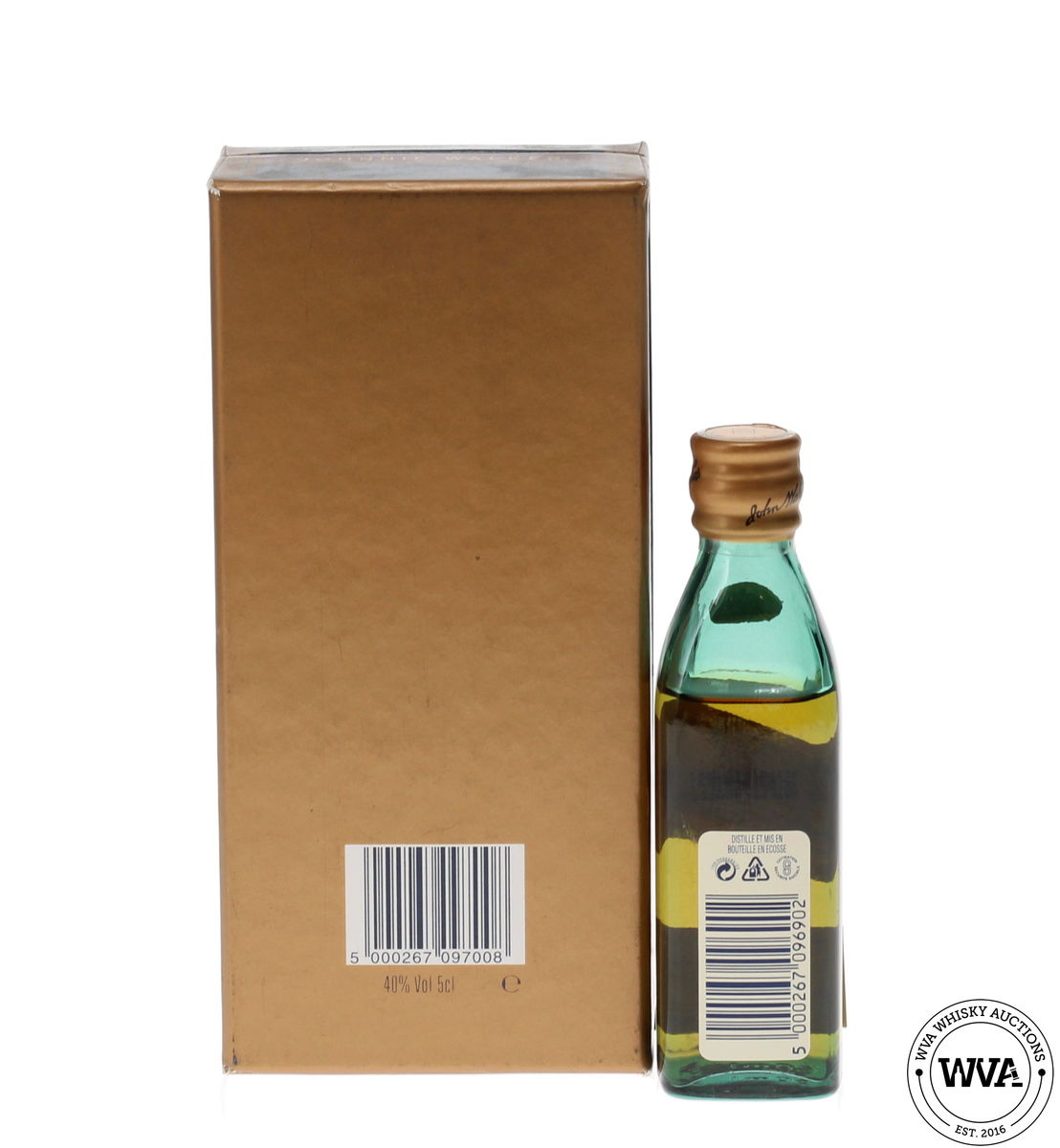 JOHNNIE WALKER BLUE LABEL MINIATURE