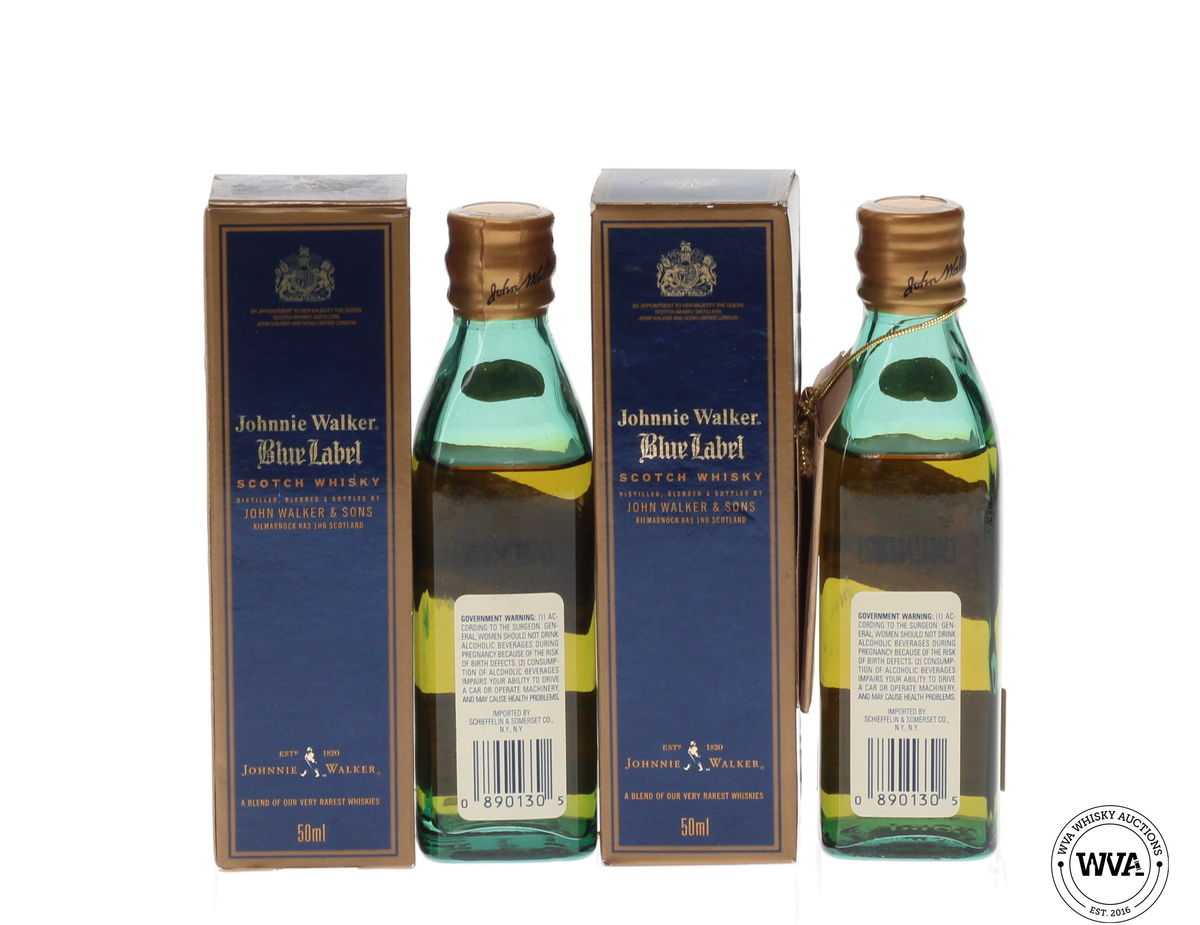 JOHNNIE WALKER BLUE LABEL MINIATURES