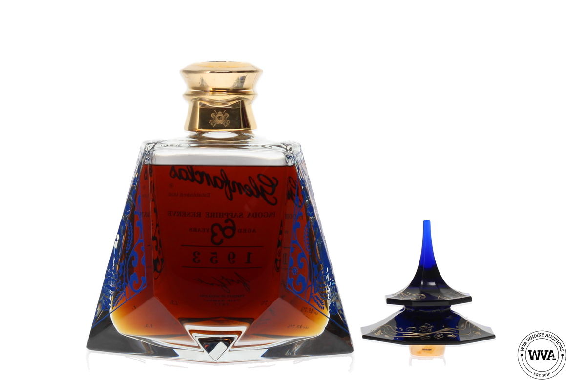 GLENFARCLAS 63 YEAR OLD 1953 #1677 1.5ltr MAGNUM - PAGODA SAPPHIRE RESERVE (GOLD EDITION)