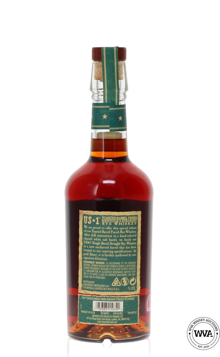 MICHTERS US*1 TOASTED BARREL FINISH LIMITED RELEASE