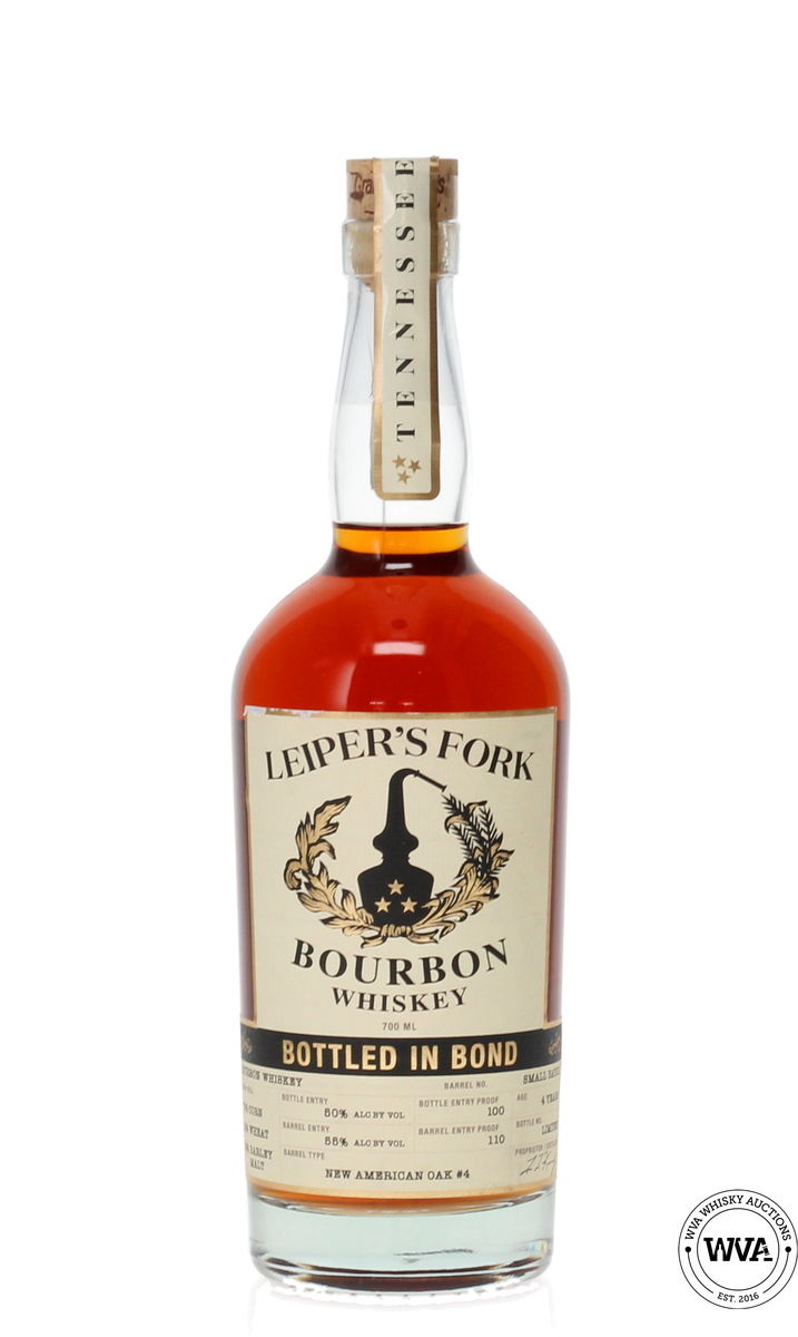 LEIPER'S FORK BOTTLED IN BOND BOURBON