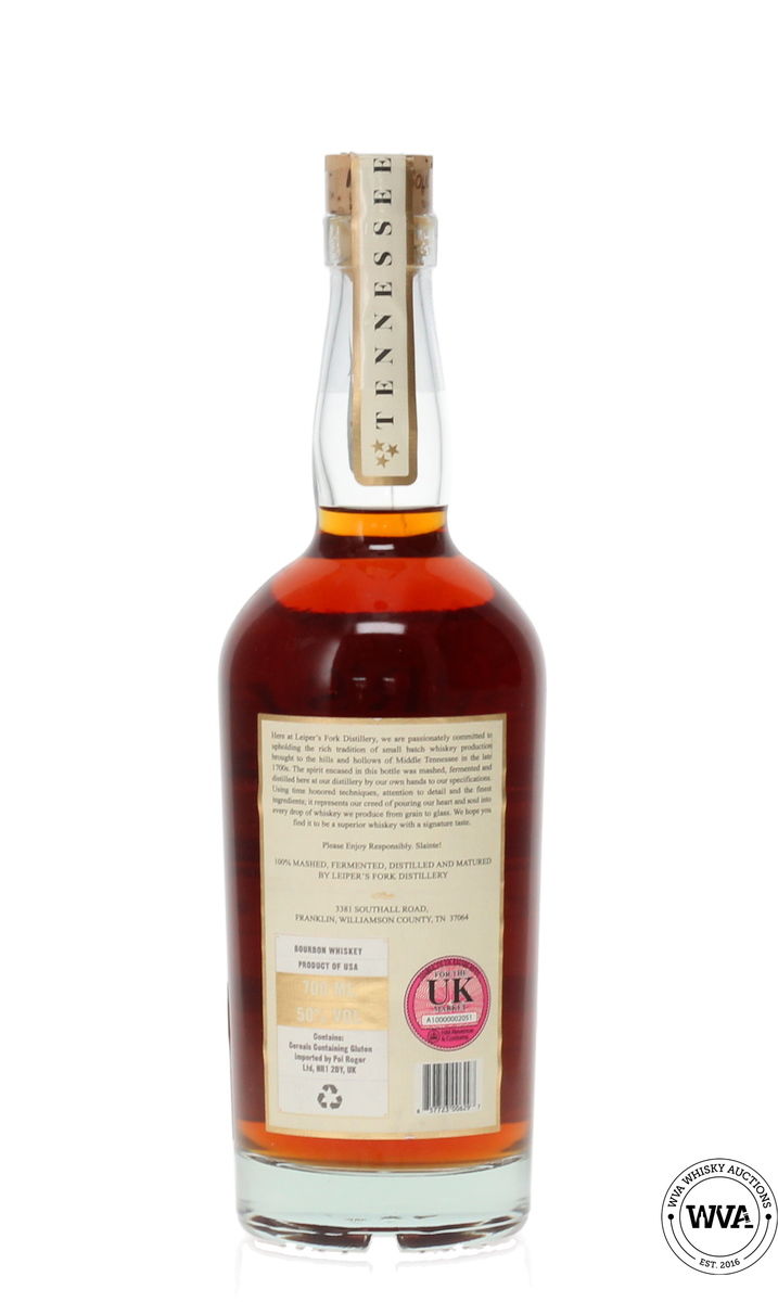 LEIPER'S FORK BOTTLED IN BOND BOURBON