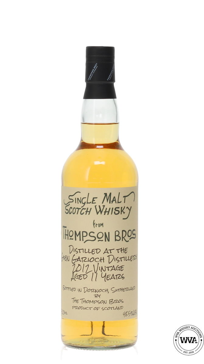 GLEN GARIOCH 11 YEAR OLD 2012 - THOMPSON BROS