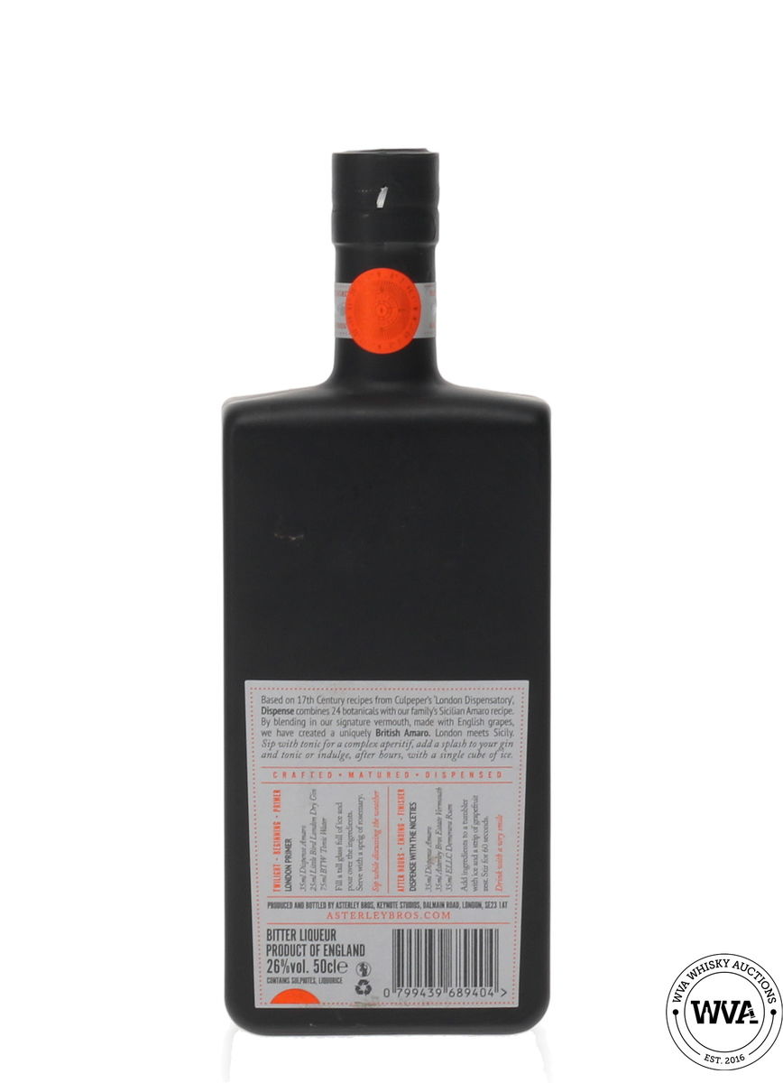 ASTERLEY BROS - DISPENSE BRITISH AMARO
