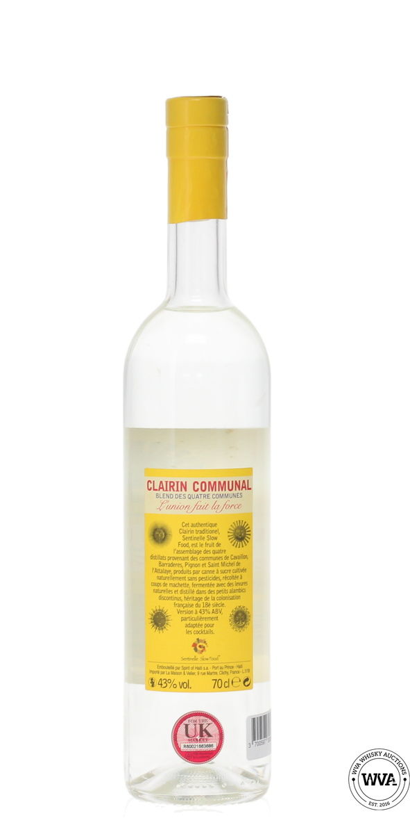 CLAIRIN COMMUNAL RUM