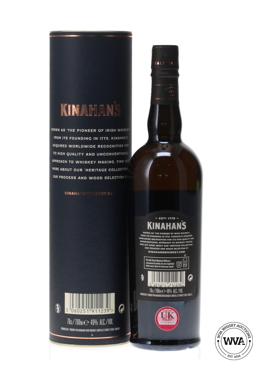 KINAHAN'S SINGLE MALT IRISH WHISKEY