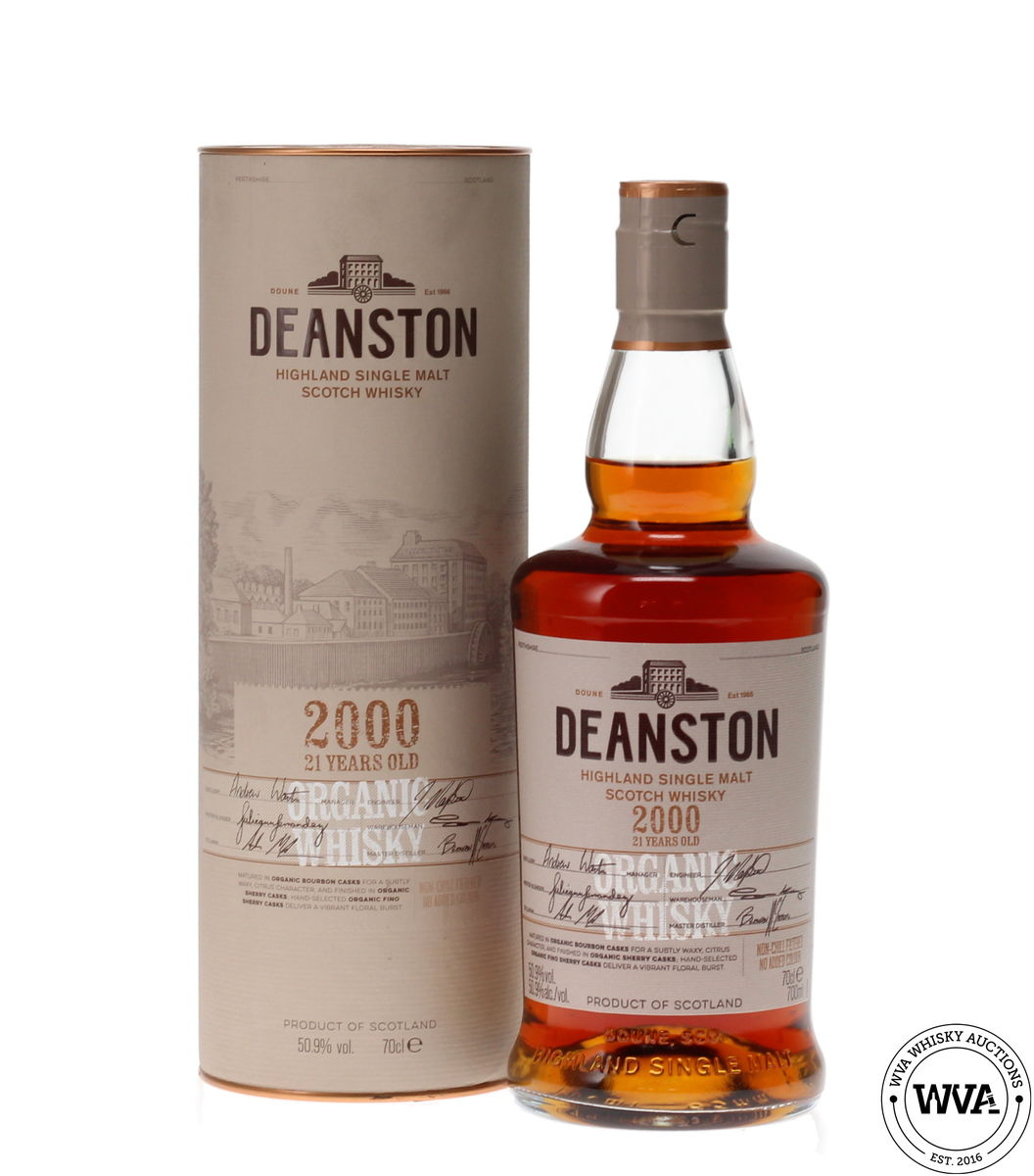 DEANSTON 21 YEAR OLD 2000 ORGANIC WHISKY