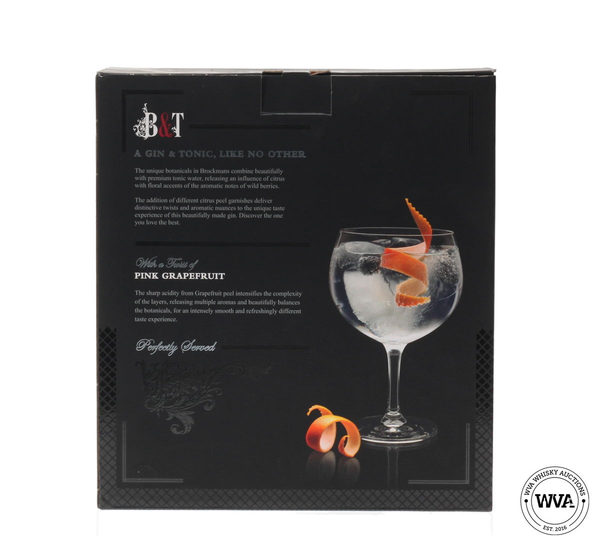 BROCKMANS PREMIUM GIN & GLASS