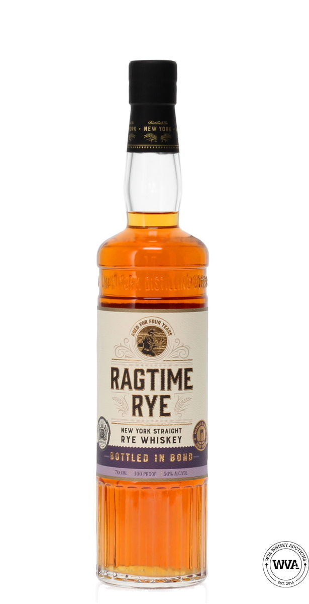 RAGTIME RYE - NEW YORK STRAIGHT RYE BOTTLED IN BOND