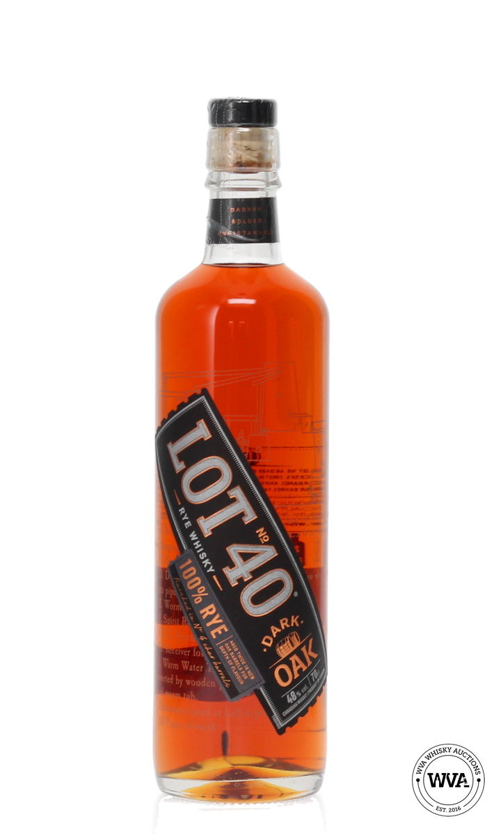 LOT NO.40 100% RYE WHISKY 