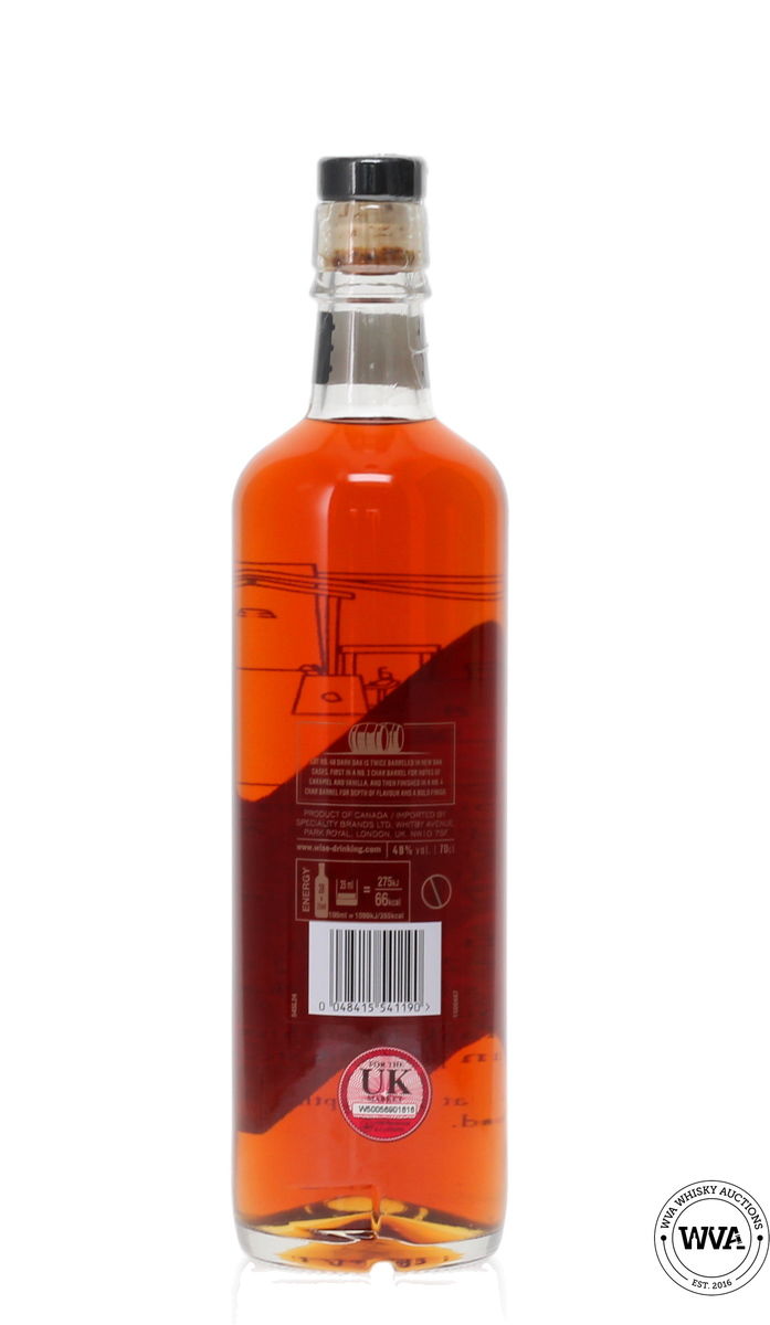 LOT NO.40 100% RYE WHISKY 