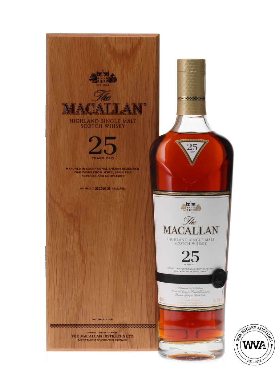 MACALLAN 25 YEAR OLD SHERRY OAK (2023) 