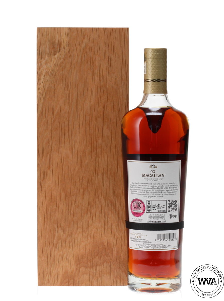 MACALLAN 25 YEAR OLD SHERRY OAK (2023) 