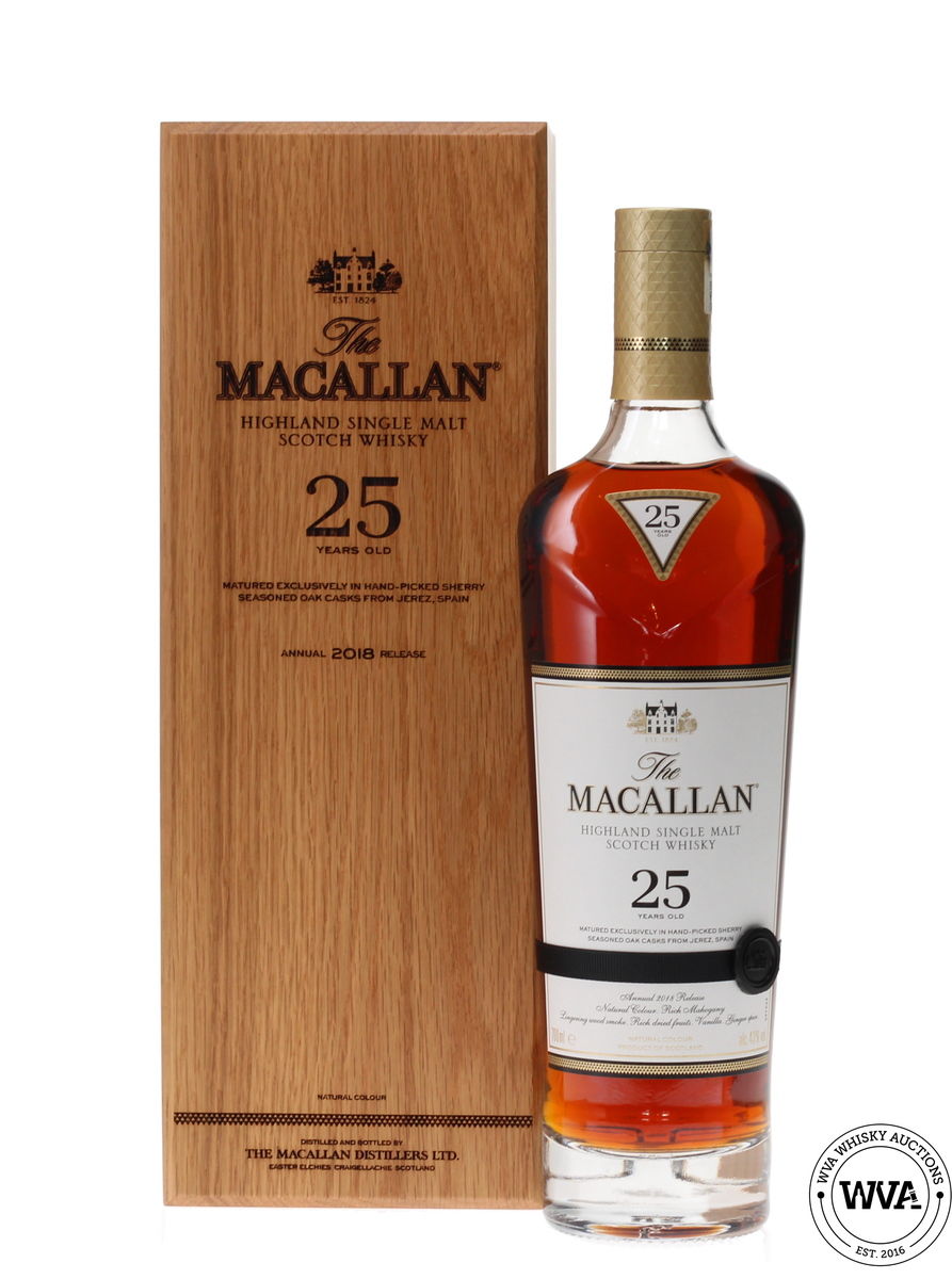 MACALLAN 25 YEAR OLD SHERRY OAK (2018)