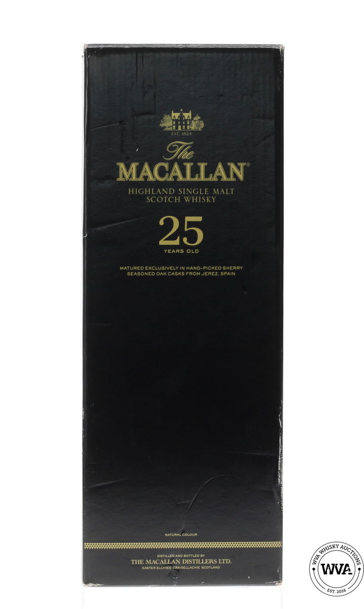 MACALLAN 25 YEAR OLD SHERRY OAK (2018)