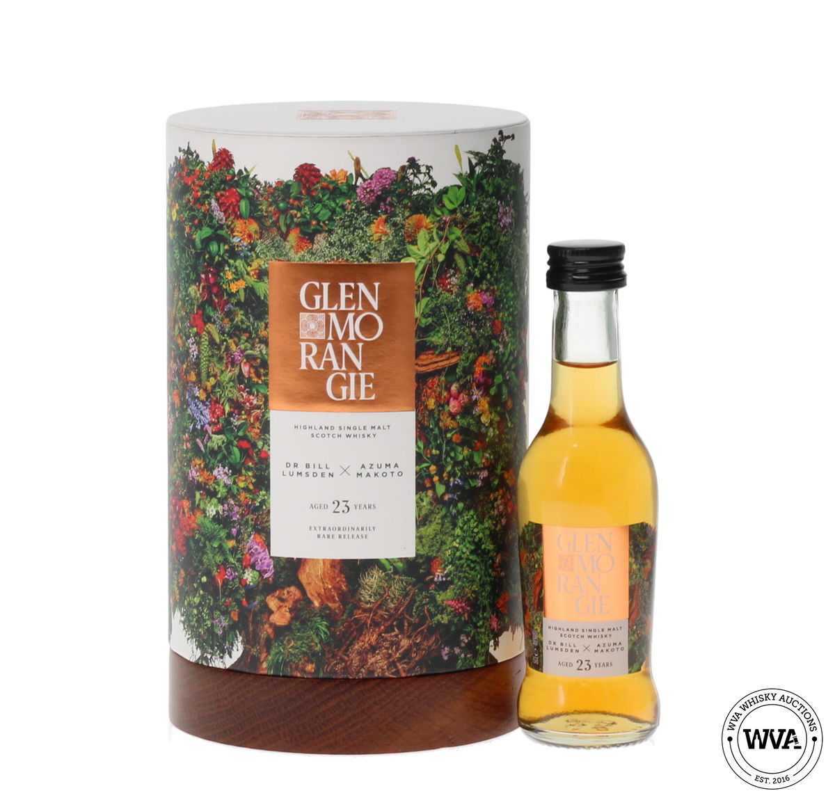 GLENMORANGIE 23 YEAR OLD - AZUMA MAKOTO X DR BILL LUMSDEN - 5CL MINIATURE