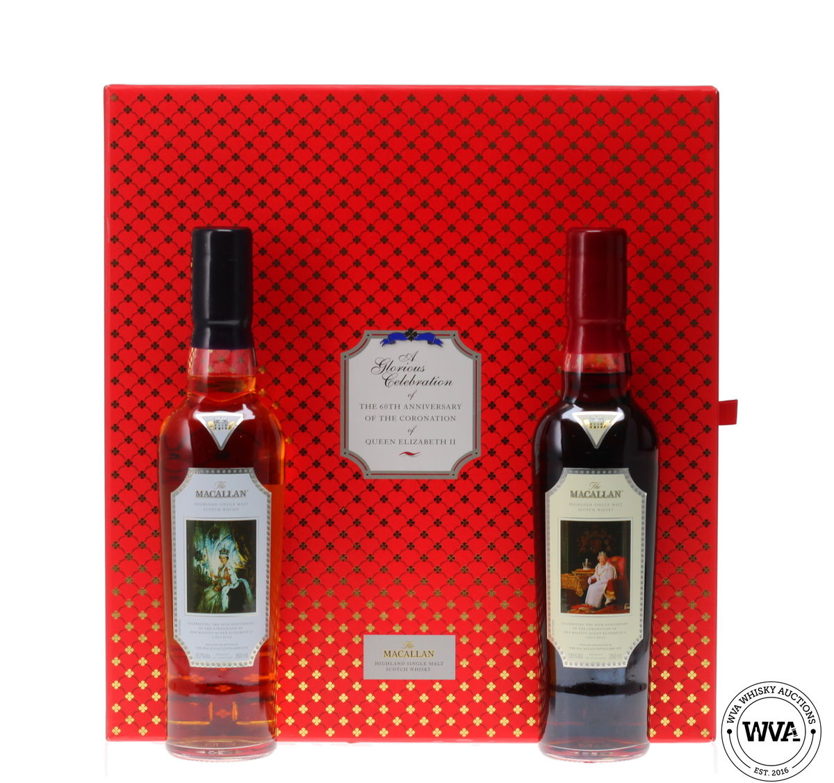 MACALLAN 60TH ANNIVERSARY OF THE CORONATION 2 X 35CL