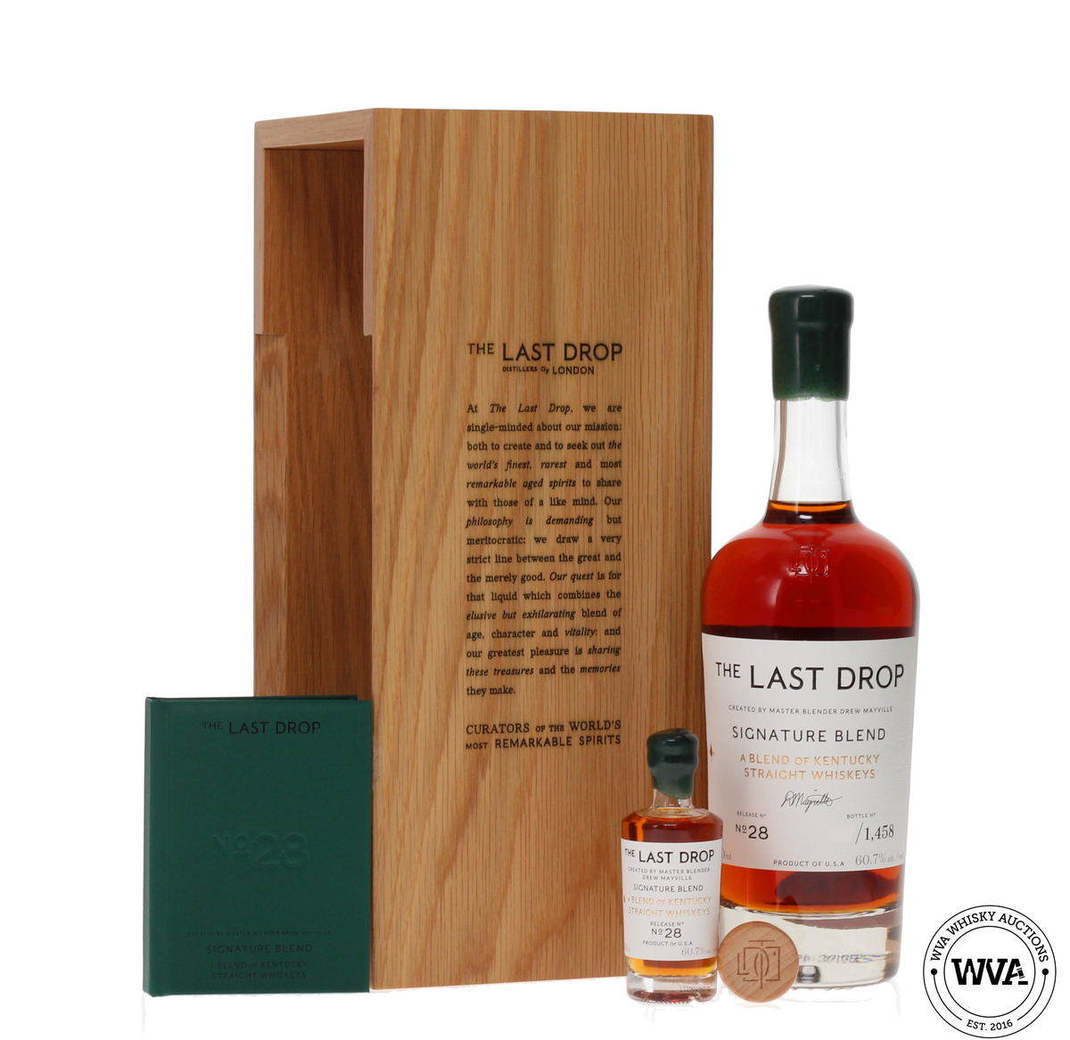 THE LAST DROP - SIGNATURE BLEND KENTUCKY STRAIGHT WHISKIES NO.28