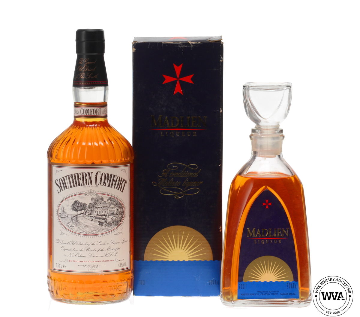 SOUTHERN COMFORT & MADLIEN LIQUEUR