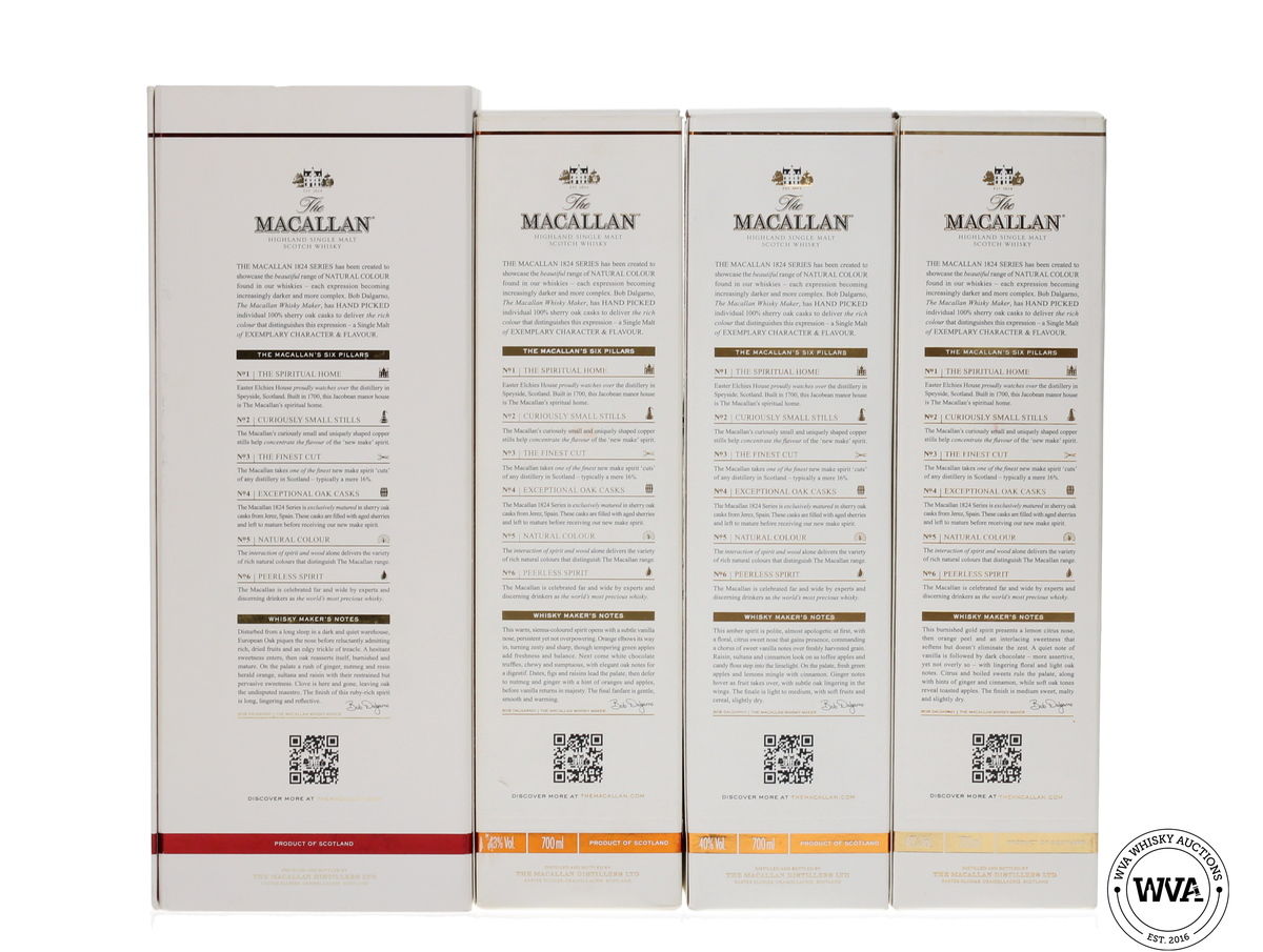 MACALLAN 1824 SERIES (4x70cl)