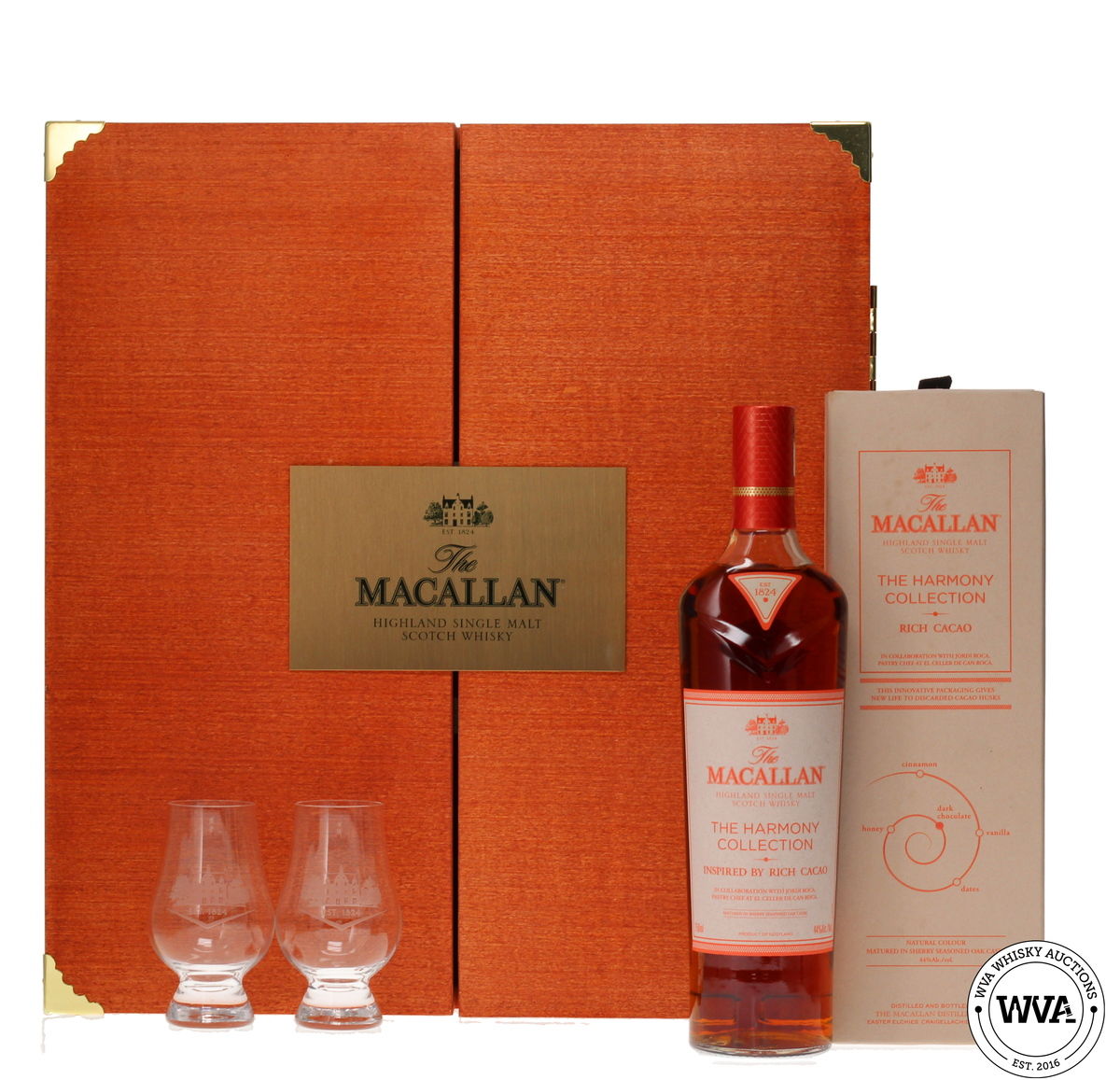 MACALLAN - RICH CACAO X COMPARTES CHOCOLATE PAIRING KIT - THE HARMONY COLLECTION 75CL