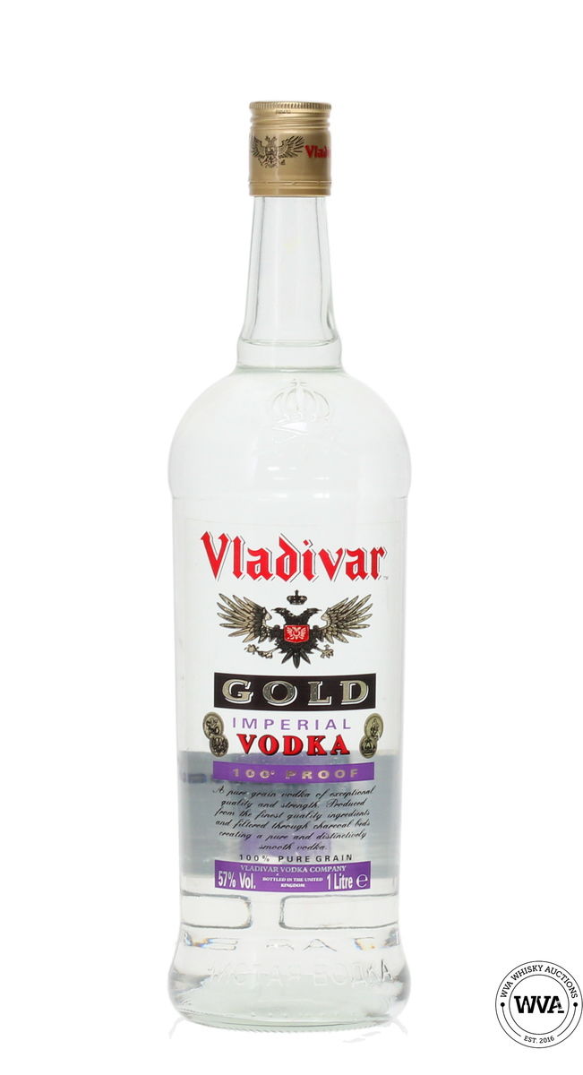 VLADIVAR GOLD IMPERIAL VODKA 