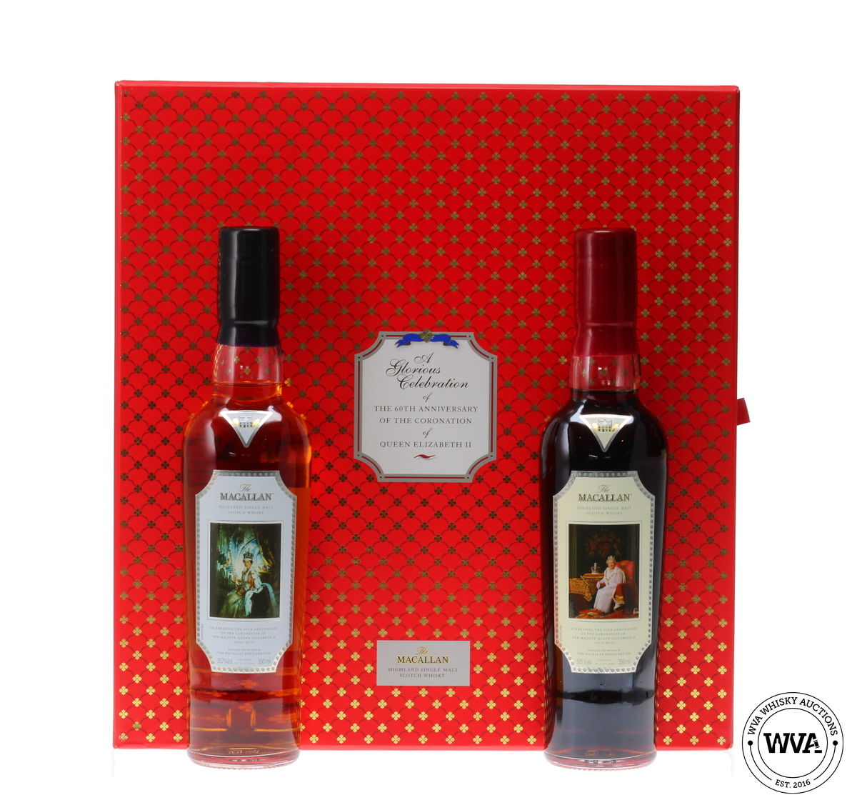 MACALLAN 60TH ANNIVERSARY OF THE CORONATION 2 X 35CL