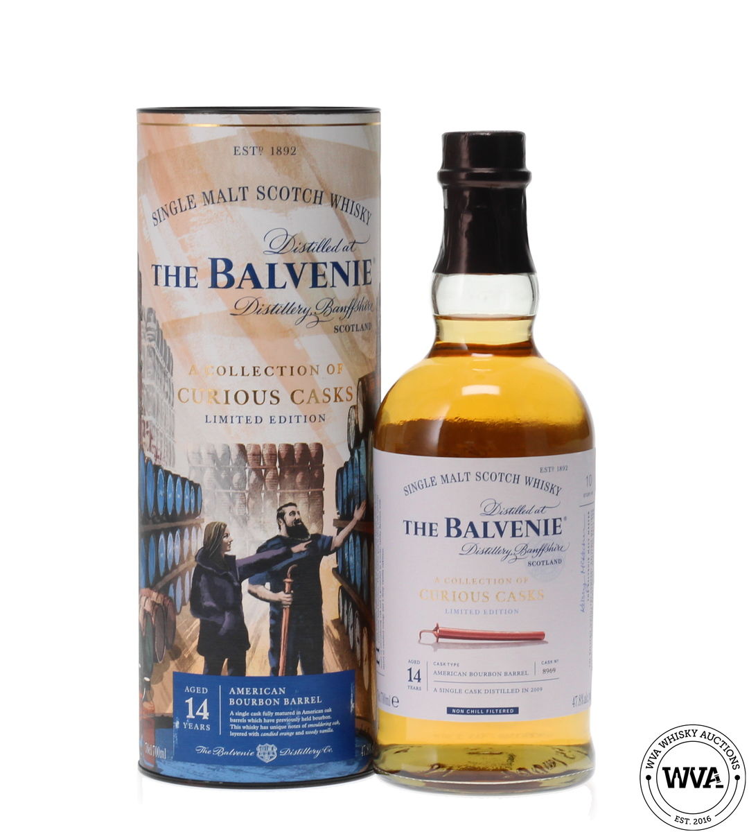 BALVENIE 14 YEAR OLD 2009 #8969 - A COLLECTION OF CURIOUS CASKS 
