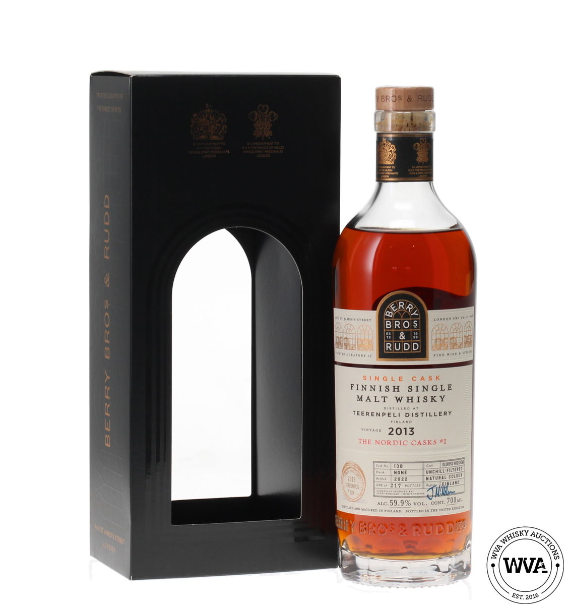 TEERENPELI 2013 BERRY BROS & RUDD #13B - THE NORDIC CASKS #2