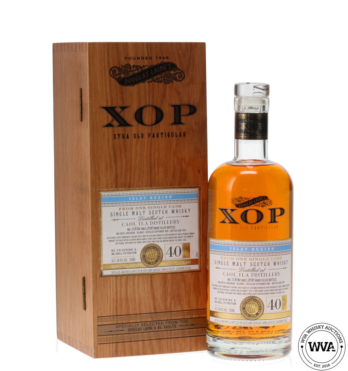 Caol Ila 40 Year Old 1980 #14963 - XOP - Douglas Laing's