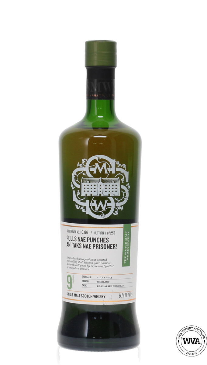 GLENTURRET 9 YEAR OLD SMWS 16.86 - PULLS NAE PUNCHES AN'TAKS NAE PRISONER!