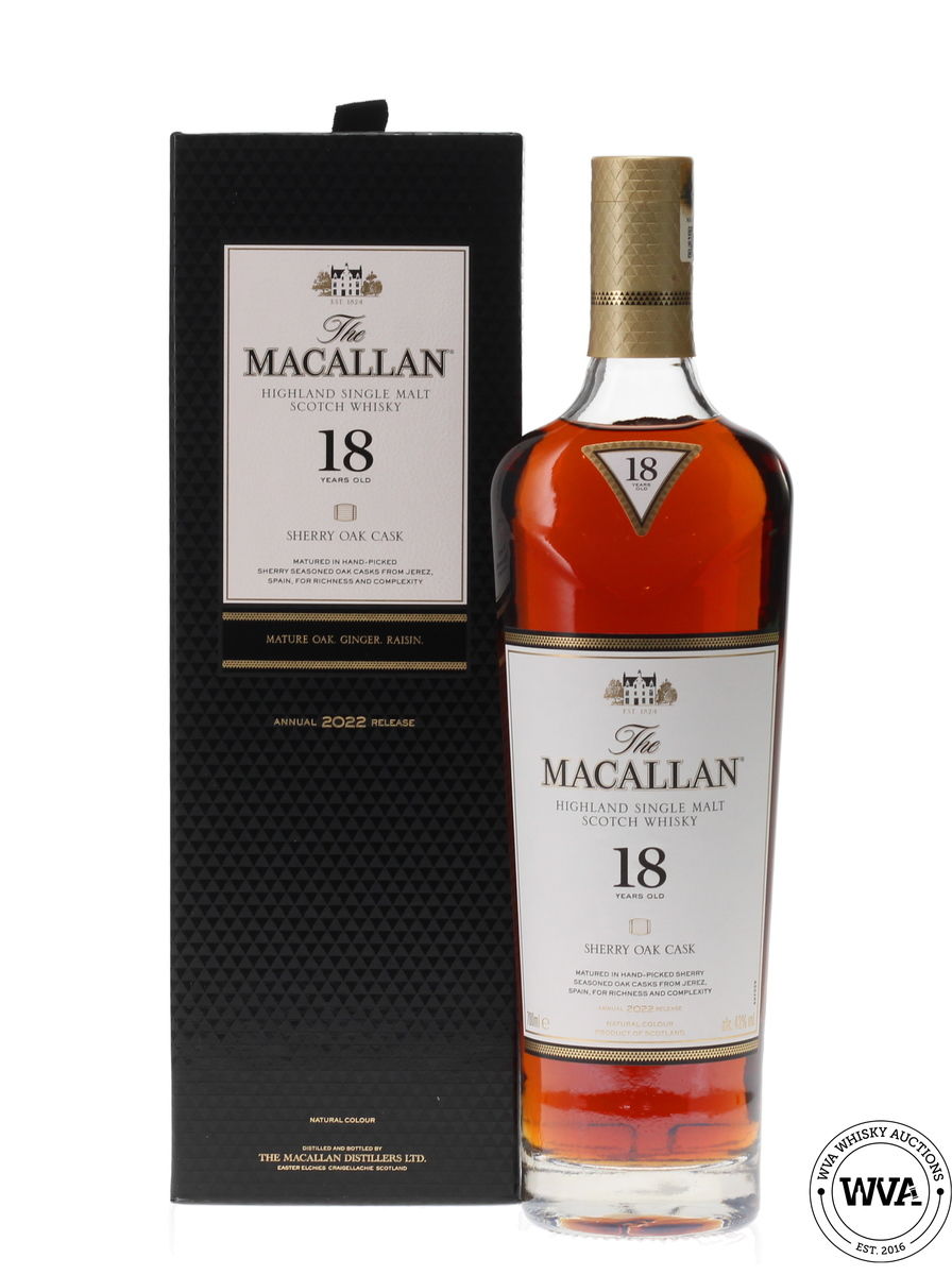 MACALLAN 18 YEAR OLD SHERRY OAK (2022)