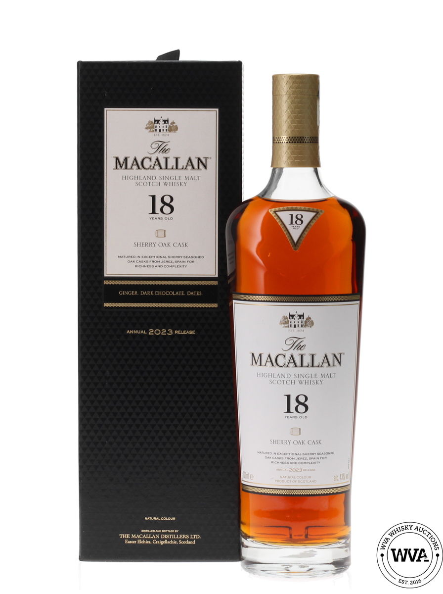 MACALLAN 18 YEAR OLD SHERRY OAK (2023)